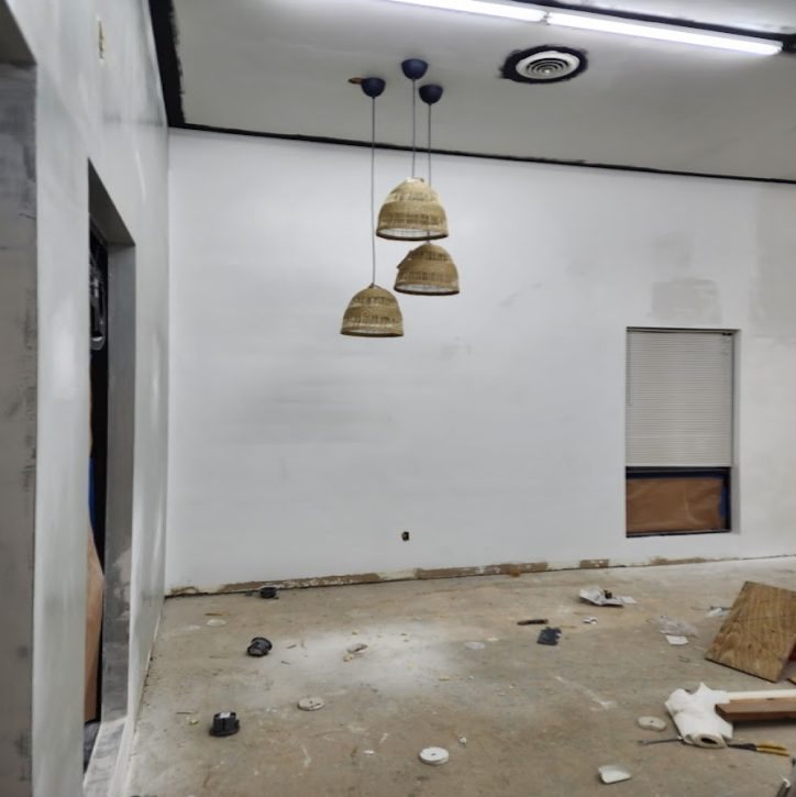 Coffee shop, lounge, before